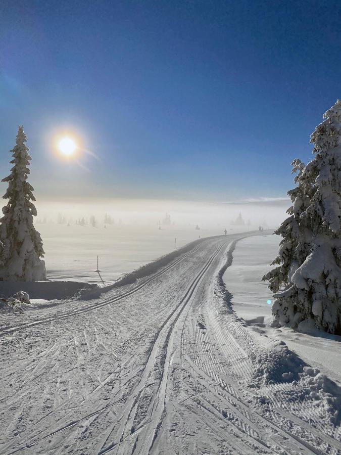 Lys Og Moderne Leilighet Rett Ved Skiloypa Pa Nordseter - Kort Vei Til Sjusjoen, Lillehammer Og Hafjell - Dyr Ikke Tillatt Esterno foto